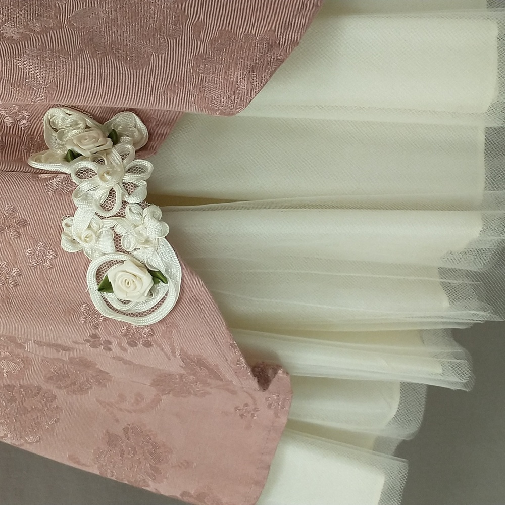 Vintage Flirty Party Dress Mini Fit & Flare 80s 90s Sexy Feminine SeeMeasurement - Picture 3 of 10